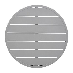 Bolero Blat do stołu z aluminium Ø580x(h)30 mm, Bolero FX038, szary Bolero Blat do stołu z aluminium Ø580x(h)30 mm, Bolero FX038, szary