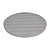 Bolero Blat do stołu z aluminium Ø580x(h)30 mm, Bolero FX038, szary