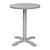 Bolero Blat do stołu z aluminium Ø580x(h)30 mm, Bolero FX038, szary