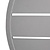 Bolero Blat do stołu z aluminium Ø580x(h)30 mm, Bolero FX038, szary