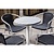 Bolero Blat do stołu z aluminium Ø580x(h)30 mm, Bolero FX038, szary