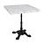 Bolero Blat do stołu wstępnie nawiercony z płyty wiórowej 700x700x(h)48 mm, Bolero DT446, szary