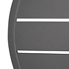 Bolero Blat do stołu z aluminium Ø580x(h)30 mm, Bolero FX037, szary