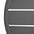 Bolero Blat do stołu z aluminium Ø580x(h)30 mm, Bolero FX037, szary