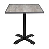 Bolero Blat do stołu ze szkła hartowanego 700x700x(h)38 mm, Bolero FU515