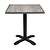 Bolero Blat do stołu ze szkła hartowanego 700x700x(h)38 mm, Bolero FU515