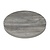 Bolero Blat do stołu wstępnie nawiercony z płyty wiórowej Ø600x(h)48 mm, Bolero FT292, szary