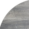 Bolero Blat do stołu wstępnie nawiercony z płyty wiórowej Ø600x(h)48 mm, Bolero FT292, szary