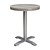 Bolero Blat do stołu wstępnie nawiercony z płyty wiórowej Ø600x(h)48 mm, Bolero FT292, szary