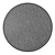 Bolero Blat do stołu z włókna szklanego Ø580x(h)38 mm, Bolero DL489, szary