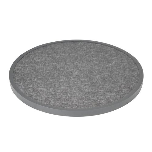 Bolero Blat do stołu z włókna szklanego Ø580x(h)38 mm, Bolero DL489, szary Bolero Blat do stołu z włókna szklanego Ø580x(h)38 mm, Bolero DL489, szary
