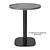 Bolero Blat do stołu z włókna szklanego Ø580x(h)38 mm, Bolero DL489, szary