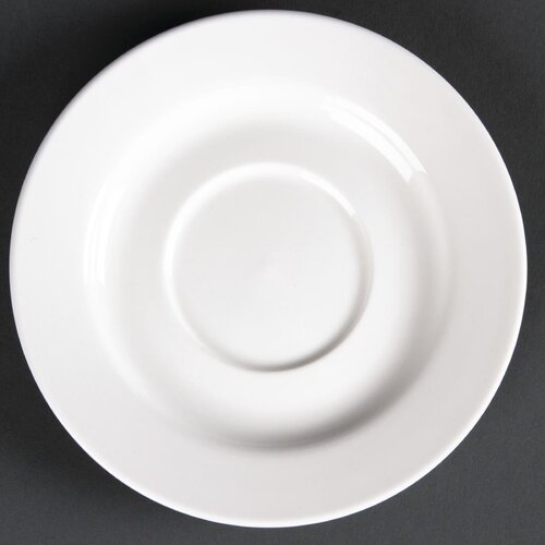 Olympia Spodek Ø140 mm z porcelany, Olympia Lumina CD646, biały (6 szt.)