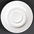 Olympia Spodek Ø140 mm z porcelany, Olympia Lumina CD646, biały (6 szt.)