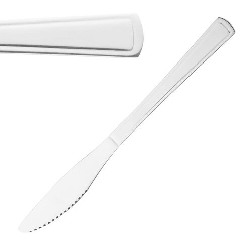 Nisbets Essentials Nóż stołowy 210 mm, ze stali 18/0, Nisbets Essentials FA564 (12 szt.) Nisbets Essentials Nóż stołowy 210 mm, ze stali 18/0, Nisbets Essentials FA564 (12 szt.)