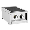 Buffalo Kuchenka indukcyjna z 2 polami grzewczymi, nablatowa, 3kW, 240V, Buffalo FU218