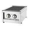 Buffalo Kuchenka indukcyjna z 2 polami grzewczymi, nablatowa, 3kW, 240V, Buffalo FU218