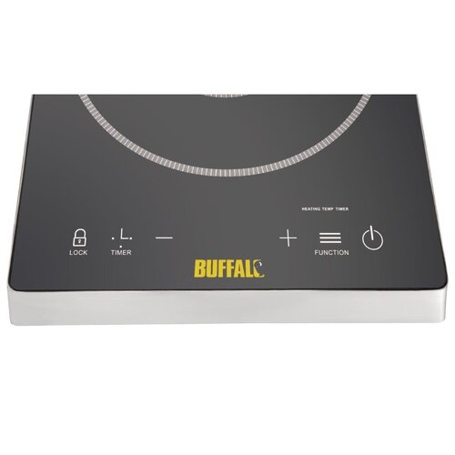 Buffalo Kuchenka indukcyjna z 1 polem grzewczym, nablatowa, 3 220/240V, Buffalo DF825 Buffalo Kuchenka indukcyjna z 1 polem grzewczym, nablatowa, 3 220/240V, Buffalo DF825