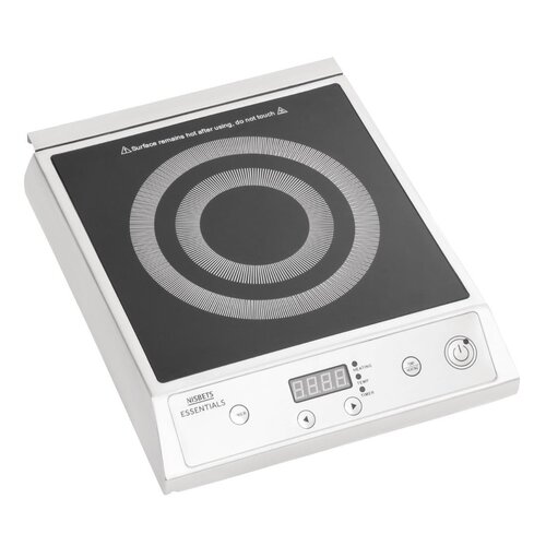 Nisbets Essentials Kuchenka indukcyjna z 1 polem grzewczym, nablatowa, 2.7kW, 220/240V, Nisbets Essentials DA610