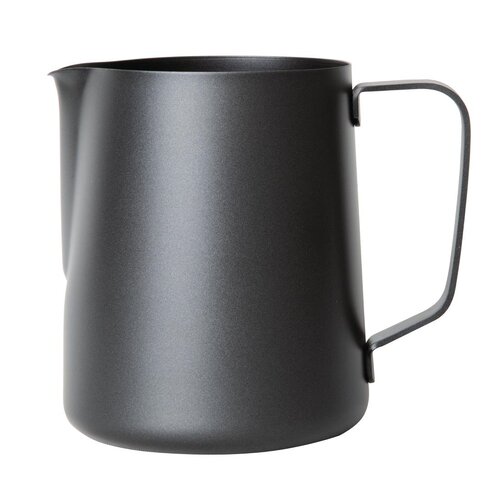 Olympia Dzbanek do spieniania mleka 900 ml, Olympia CM608, ze stali nierdzewnej, czarny Olympia Dzbanek do spieniania mleka 900 ml, Olympia CM608, ze stali nierdzewnej, czarny
