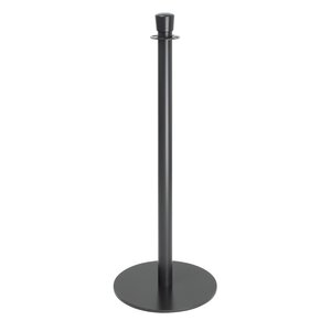 Bolero Słupek odgradzający (h)960 mm, czarny, Bolero Vlakke Basis GP638 Bolero Słupek odgradzający (h)960 mm, czarny, Bolero Vlakke Basis GP638