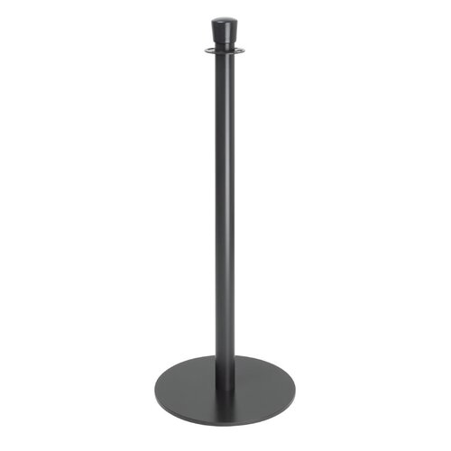 Bolero Słupek odgradzający (h)960 mm, czarny, Bolero Vlakke Basis GP638 Bolero Słupek odgradzający (h)960 mm, czarny, Bolero Vlakke Basis GP638