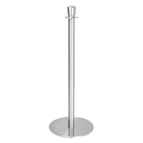 Bolero Słupek odgradzający (h)960 mm, srebrny, Bolero Vlakke Basis GP639 Bolero Słupek odgradzający (h)960 mm, srebrny, Bolero Vlakke Basis GP639