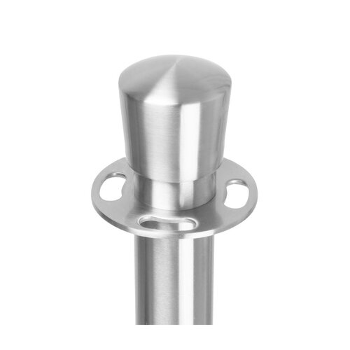Bolero Słupek odgradzający (h)960 mm, srebrny, Bolero Vlakke Basis GP639 Bolero Słupek odgradzający (h)960 mm, srebrny, Bolero Vlakke Basis GP639