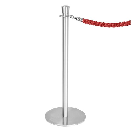 Bolero Słupek odgradzający (h)960 mm, srebrny, Bolero Vlakke Basis GP639 Bolero Słupek odgradzający (h)960 mm, srebrny, Bolero Vlakke Basis GP639