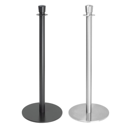 Bolero Słupek odgradzający (h)960 mm, srebrny, Bolero Vlakke Basis GP639 Bolero Słupek odgradzający (h)960 mm, srebrny, Bolero Vlakke Basis GP639