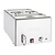 Buffalo Bemar elektryczny 1-komorowy 2x GN 1/3 + 2x GN 1/6, Buffalo FT692, nastawny 1.2kW, 230V z kranem spustowym