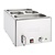 Buffalo Bemar elektryczny 1-komorowy 2x GN 1/3 + 2x GN 1/6, Buffalo FT692, nastawny 1.2kW, 230V z kranem spustowym