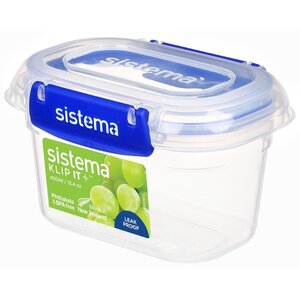 Sistema Pojemnik do przechowywania żywności 400 ml, 90x117x(h)80 mm, Sistema CH248 Sistema Pojemnik do przechowywania żywności 400 ml, 90x117x(h)80 mm, Sistema CH248