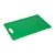 Hygiplas Deska do krojenia HACCP 458x306x(h)12 mm, z polietylenu zielona, Hygiplas HW004 Commercial Grip