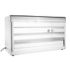 Buffalo Nablatowa witryna grzewcza 30 do 90°C, 650W, z prostą szybą Buffalo CJ559, 363x744x(h)433 mm