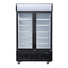 Polar Refrigeration  Szafa chłodnicza 2-drzwiowa przeszklona 950L, 2 do 6°C, Polar G-Series GM813 730x1200x(h)2036 mm, agregat dolny