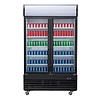 Polar Refrigeration  Szafa chłodnicza 2-drzwiowa przeszklona 950L, 2 do 6°C, Polar G-Series GM813 730x1200x(h)2036 mm, agregat dolny