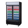 Polar Refrigeration  Szafa chłodnicza 2-drzwiowa przeszklona 950L, 2 do 6°C, Polar G-Series GM813 730x1200x(h)2036 mm, agregat dolny
