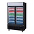 Polar Refrigeration  Szafa chłodnicza 2-drzwiowa przeszklona 950L, 2 do 6°C, Polar G-Series GM813 730x1200x(h)2036 mm, agregat dolny