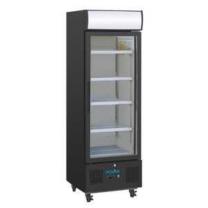 Polar Refrigeration Szafa chłodnicza przeszklona 218L, 2 do 8°C, Polar G-Series GH426 575x530x(h)1692 mm, agregat dolny Polar Refrigeration Szafa chłodnicza przeszklona 218L, 2 do 8°C, Polar G-Series GH426 575x530x(h)1692 mm, agregat dolny