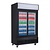 Polar Refrigeration  Szafa chłodnicza 2-drzwiowa przeszklona 950L, 2 do 6°C, Polar G-Series GM814 730x1200x(h)2036 mm, agregat dolny