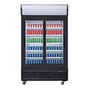 Polar Refrigeration  Szafa chłodnicza 2-drzwiowa przeszklona 950L, 2 do 6°C, Polar G-Series GM814 730x1200x(h)2036 mm, agregat dolny