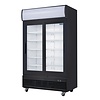 Polar Refrigeration  Szafa chłodnicza 2-drzwiowa przeszklona 950L, 2 do 6°C, Polar G-Series GM814 730x1200x(h)2036 mm, agregat dolny