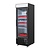 Polar Refrigeration  Szafa mroźnicza przeszklona 412L, -22 do -18°C, Polar G-Series GH428 745x680x(h)1990 mm, agregat dolny