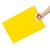 Hygiplas Deska do krojenia HACCP 458x306x(h)12 mm, z polietylenu żółta, Hygiplas HW007 Commercial Grip