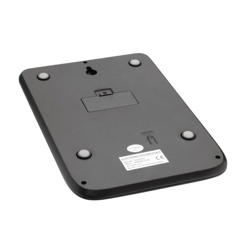 Nisbets Essentials Cyfrowa waga kuchenna do 5 kg, Nisbets Essentials DA091 150x220x(h)20 mm Nisbets Essentials Cyfrowa waga kuchenna do 5 kg, Nisbets Essentials DA091 150x220x(h)20 mm