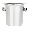 Olympia Wiaderko ze stali nierdzewnej do szampana 1.061L, 130x(h)143 mm, Olympia HY516