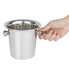 Olympia Wiaderko ze stali nierdzewnej do szampana 1.061L, 130x(h)143 mm, Olympia HY516
