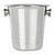 Olympia Wiaderko ze stali nierdzewnej do szampana 1.05L, 139x(h)136 mm, Olympia HY121