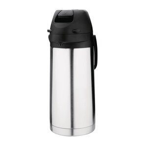 Nisbets Essentials Termos z pompką 1.9L, ze stali nierdzewnej, Nisbets Essentials DG141 Nisbets Essentials Termos z pompką 1.9L, ze stali nierdzewnej, Nisbets Essentials DG141